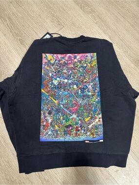 Kith X Marvel Villains on back Crewneck